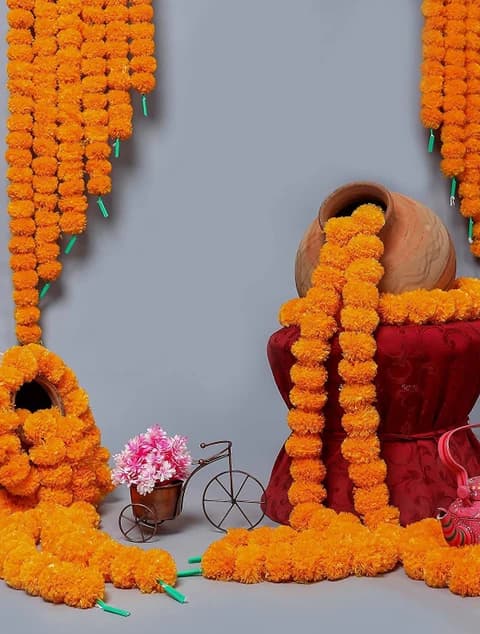 Marigold Garland (Artificial)