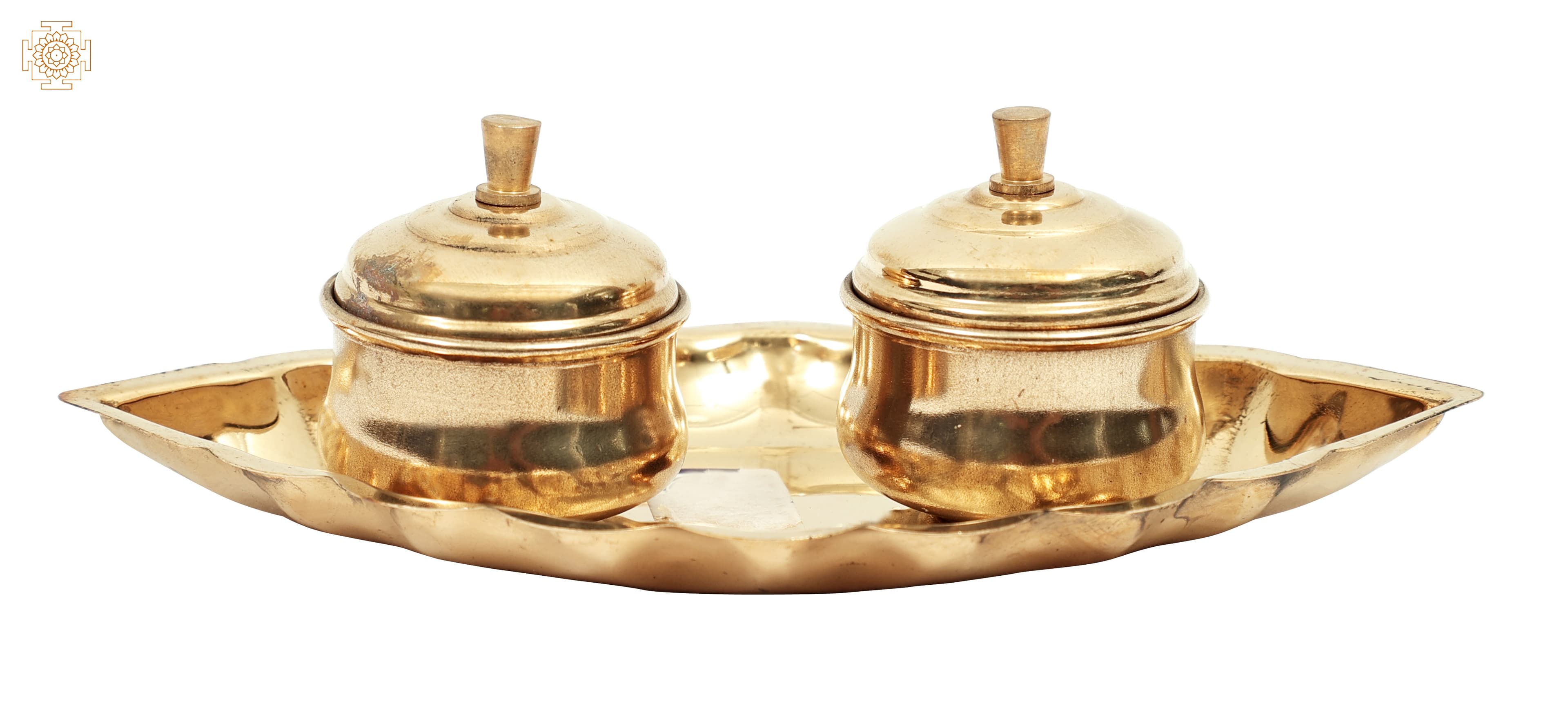 Brass Pooja Box (Sindoor Box)